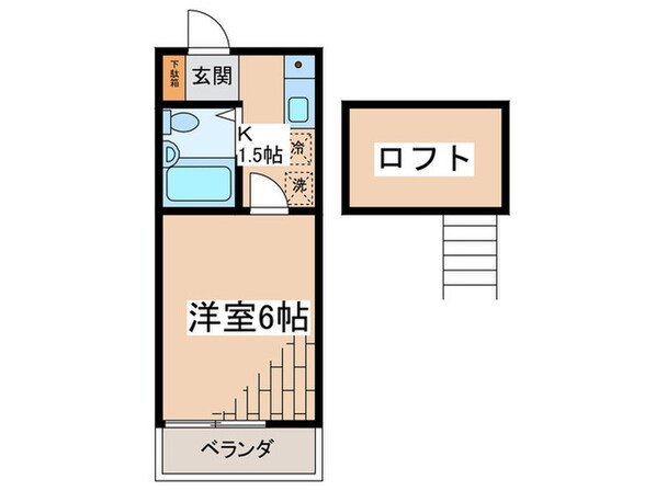 リカーズ高根の物件間取画像